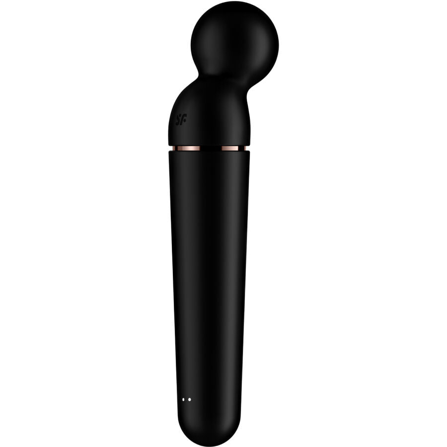 SATISFYER - PLANET WAND-ER VIBRATOR MASSAGER BLUE - BURGUNDY - 10