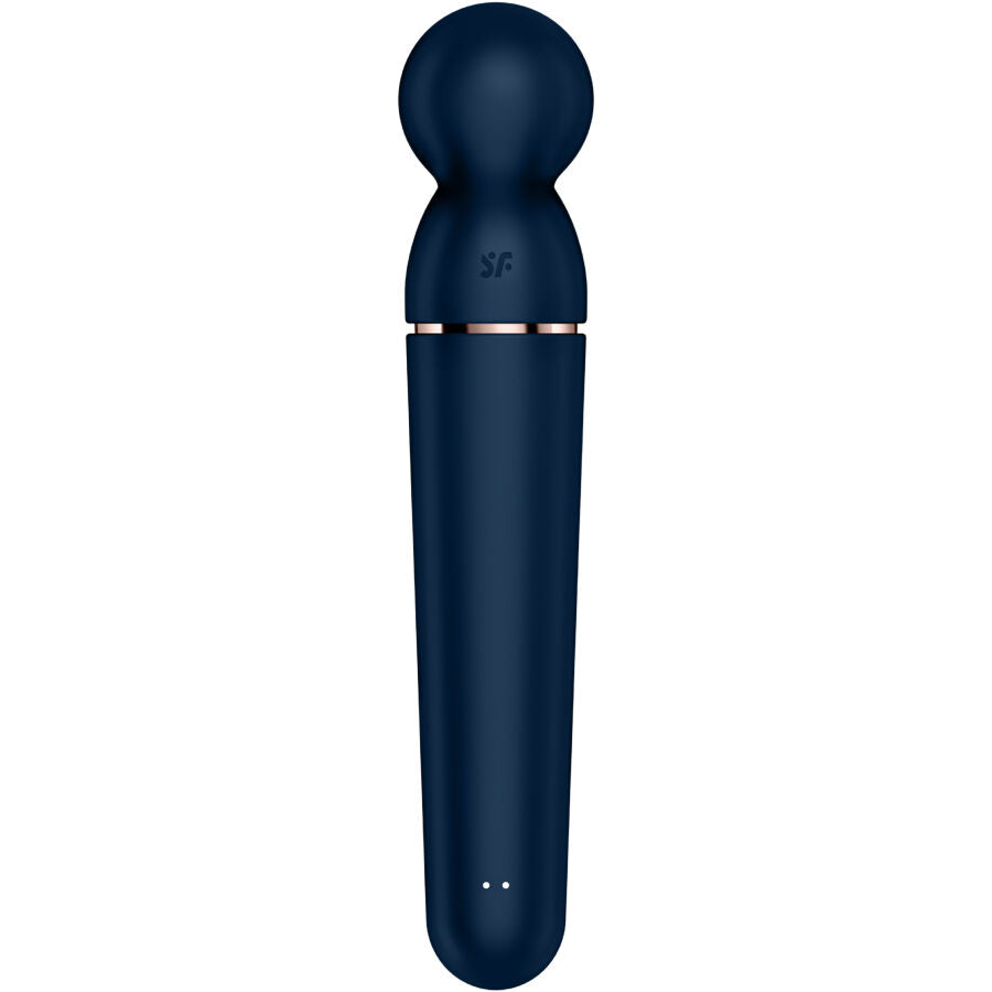 SATISFYER - PLANET WAND-ER VIBRATOR MASSAGER BLUE - BLACK - 17