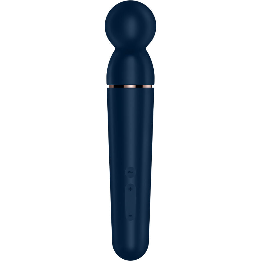 SATISFYER - PLANET WAND-ER VIBRATOR MASSAGER BLUE - BLUE - 18