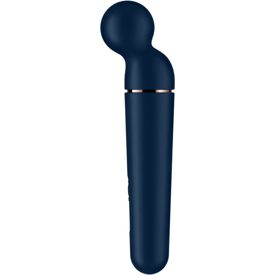 SATISFYER - PLANET WAND-ER VIBRATOR MASSAGER BLUE - BLACK - 13