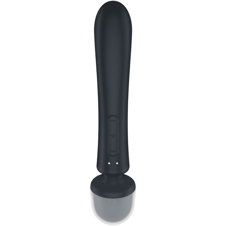 SATISFYER - TRIPLE LOVER RABBIT VIBRATOR MASSAGER GREY - GREY - 12