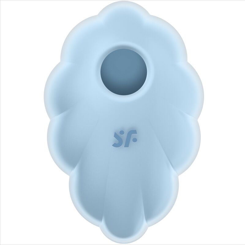 SATISFYER - CLOUD DANCER BLUE AIR PULSE VIBRATOR - BLUE - 13