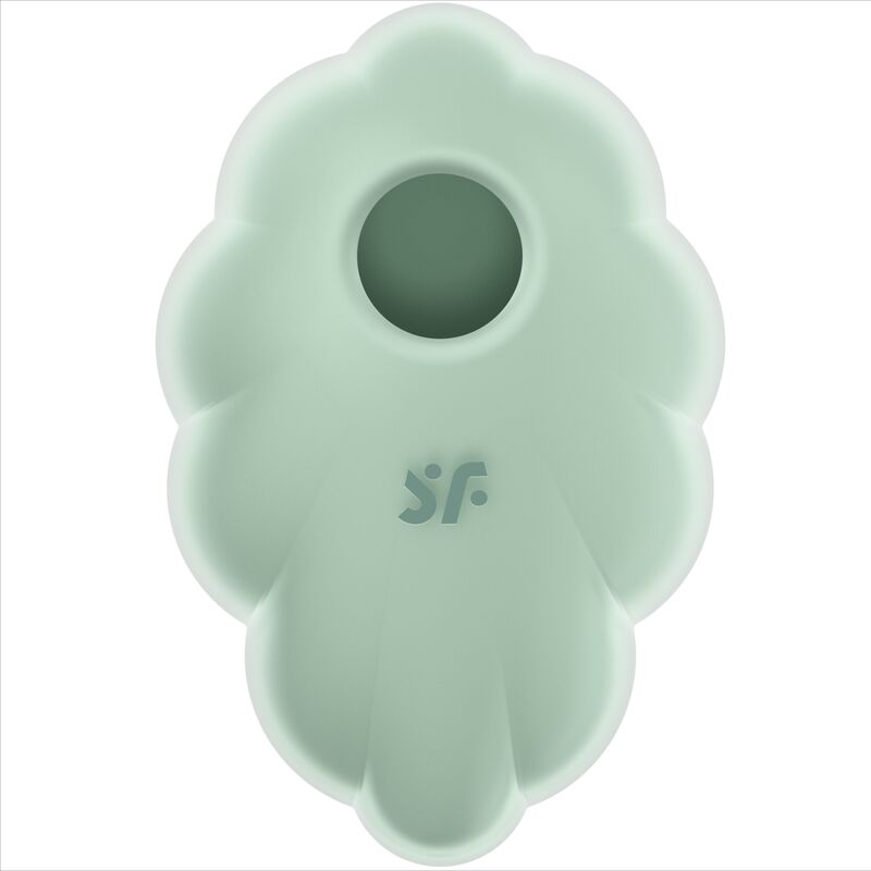 SATISFYER - CLOUD DANCER BLUE AIR PULSE VIBRATOR - GREEN - 5
