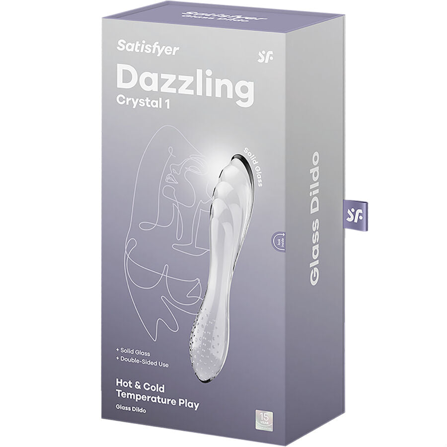 SATISFYER - DAZZLING CRYSTAL BLACK