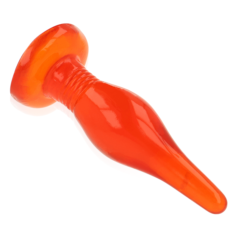 BAILE - RED SOFT TOUCH ANAL PLUG 14.2 CM - 2
