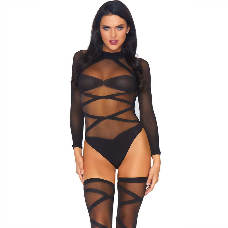 LEG AVENUE - 2 PIECE SET BODY AND THIGH - 5
