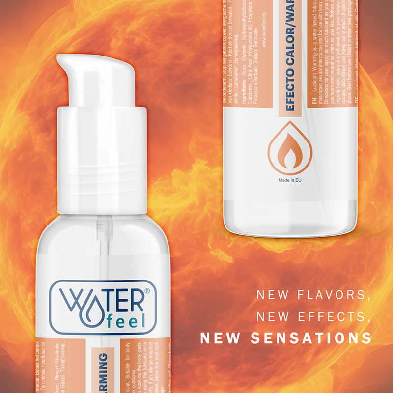 WATERFEEL - HEAT EFFECT LUBRICANT 150 ML - 4
