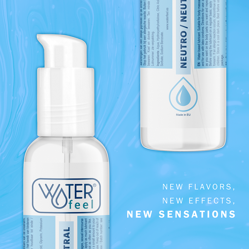WATERFEEL - LUBRIFICANTE NATURALE 175 ML - Secretroomsexyshop