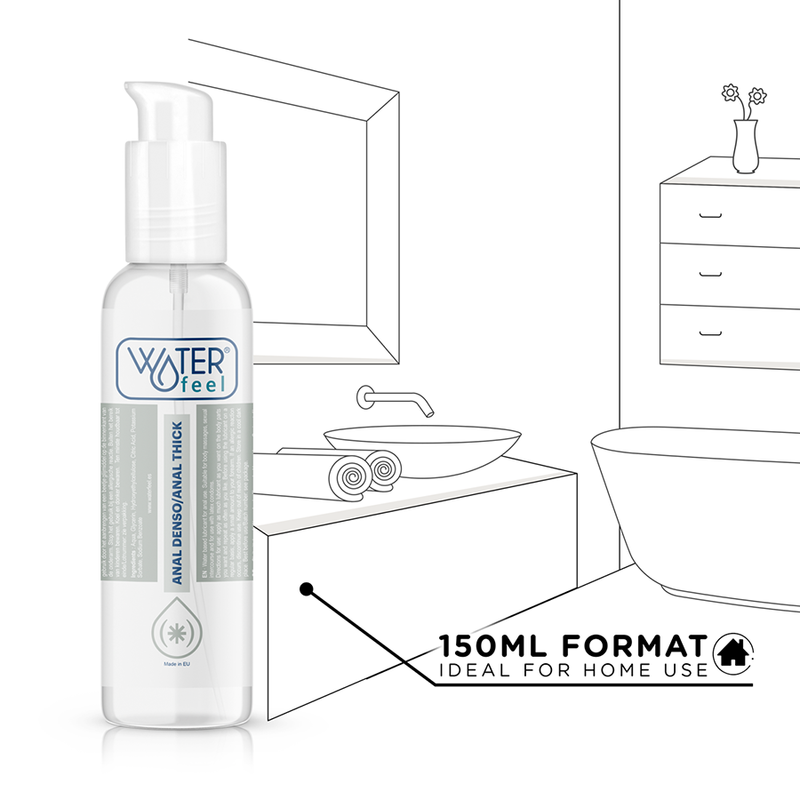 WATERFEEL - LUBRIFICANTE ANALE 150 ML - Secretroomsexyshop
