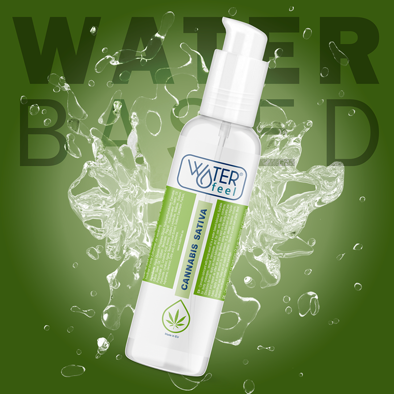 WATERFEEL - LUBRIFICANTE ALLA CANNABIS 150 ML - Secretroomsexyshop