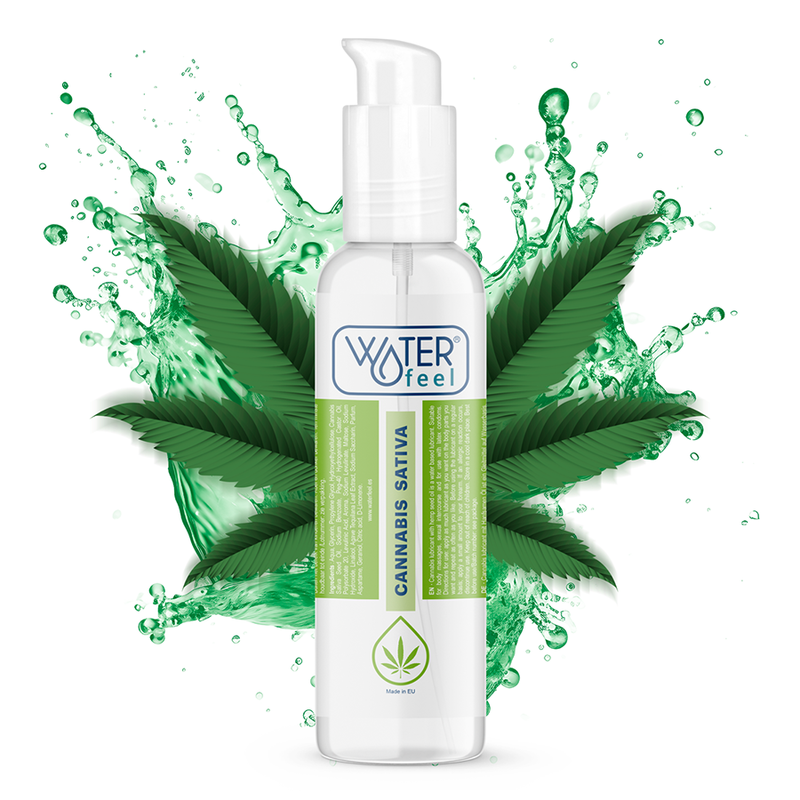 WATERFEEL - LUBRIFICANTE ALLA CANNABIS 150 ML - Secretroomsexyshop