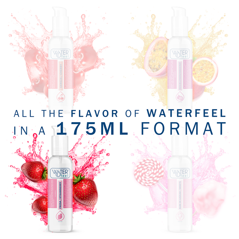 WATERFEEL - STRAWBERRY WATER BASED LUBRICANT 175 ML - 3