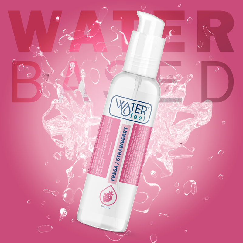 WATERFEEL - STRAWBERRY WATER BASED LUBRICANT 175 ML - 2