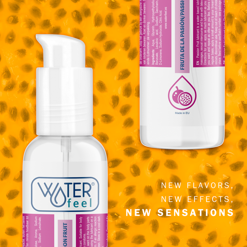 WATERFEEL - PASSION FRUIT WATER BASED LUBRICANT 175 ML - 6