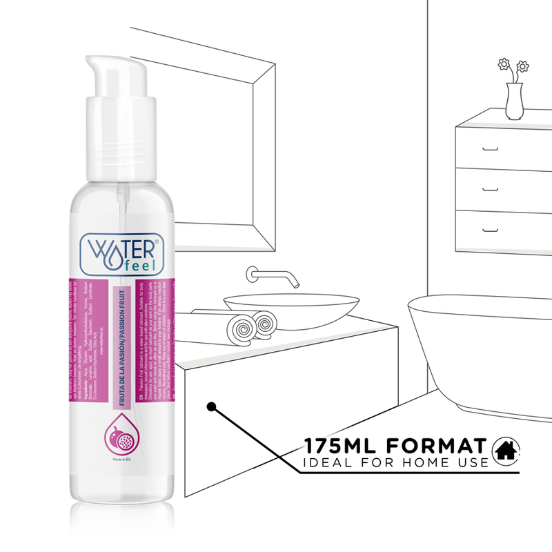 WATERFEEL - PASSION FRUIT WATER BASED LUBRICANT 175 ML - 5