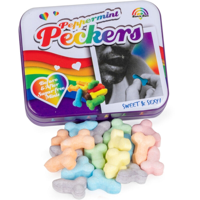 SPENCER & FLEETWOOD - RAINBOW & MINT PECKERS CANDIES