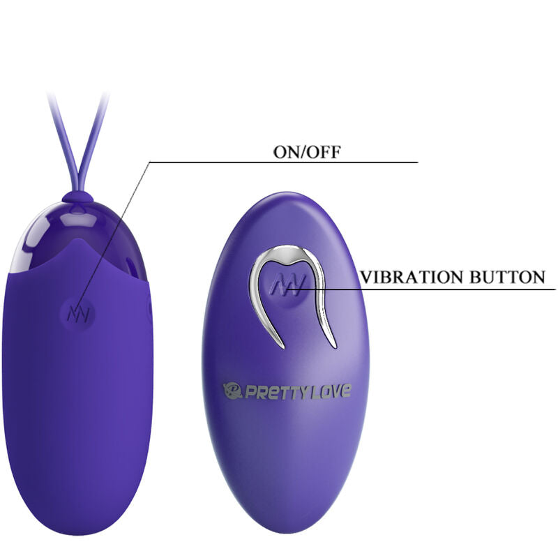 PRETTY LOVE - BERGER YOUTH VIOLATING EGG REMOTE CONTROL VIOLET - 2