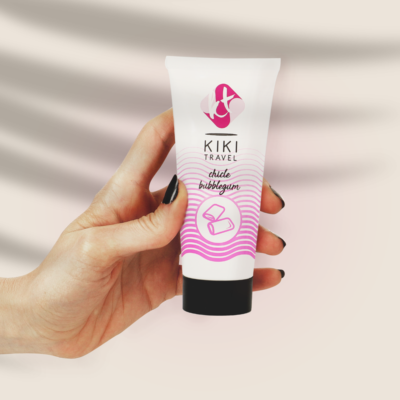 KIKÍ TRAVEL - FRAGOLA GUM LUBRIFICANTE 50 ML - Secretroomsexyshop