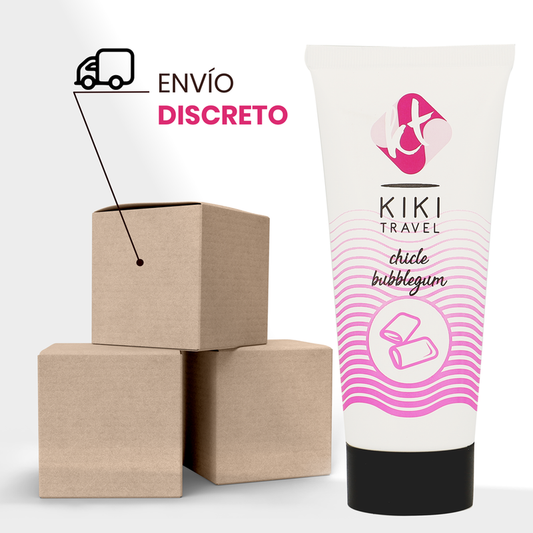 KIKÍ TRAVEL - FRAGOLA GUM LUBRIFICANTE 50 ML - Secretroomsexyshop