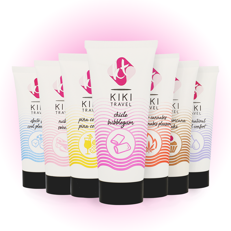 KIKÍ TRAVEL - FRAGOLA GUM LUBRIFICANTE 50 ML - Secretroomsexyshop