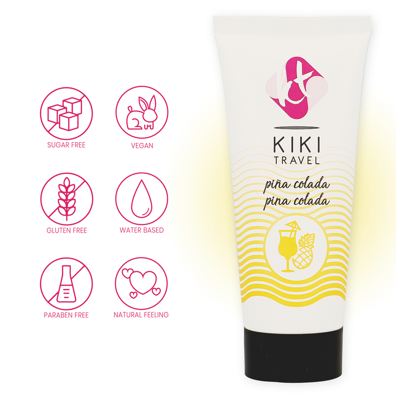 KIKÍ TRAVEL - PINA COLADA LUBRICANT 50 ML - 8