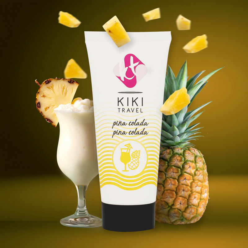 KIKÍ TRAVEL - PINA COLADA LUBRIFICANTE 50 ML - Secretroomsexyshop
