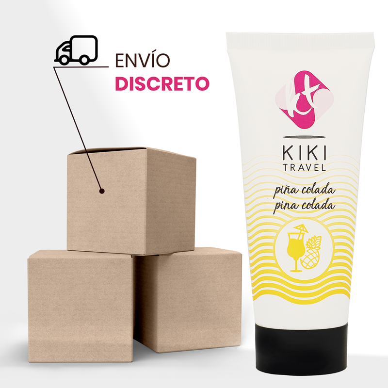 KIKÍ TRAVEL - PINA COLADA LUBRIFICANTE 50 ML - Secretroomsexyshop