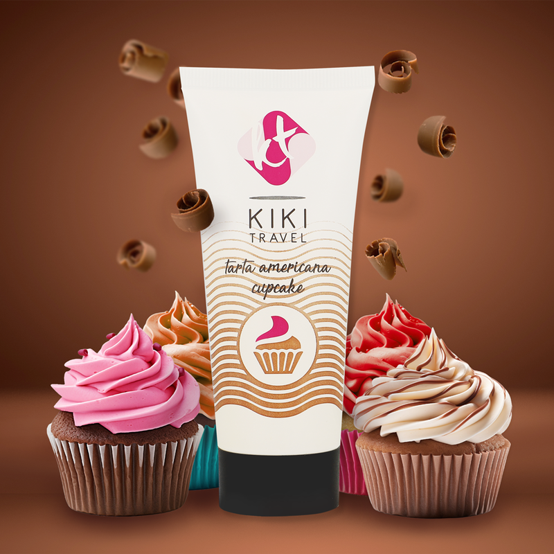 KIKÍ TRAVEL - LUBRIFICANTE PER CUPCAKE 50 ML - Secretroomsexyshop