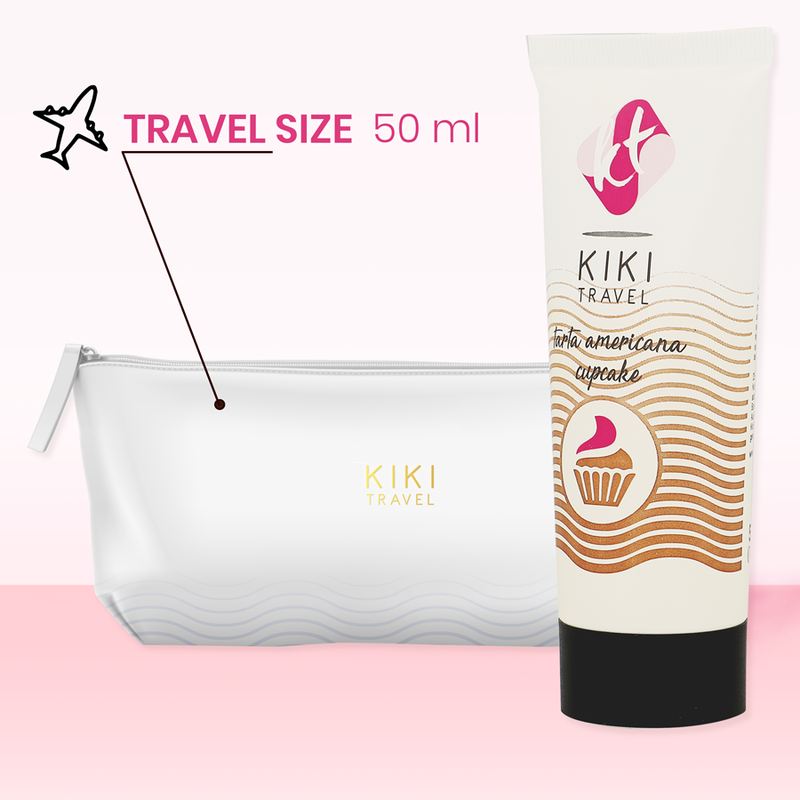 KIKÍ TRAVEL - LUBRIFICANTE PER CUPCAKE 50 ML - Secretroomsexyshop