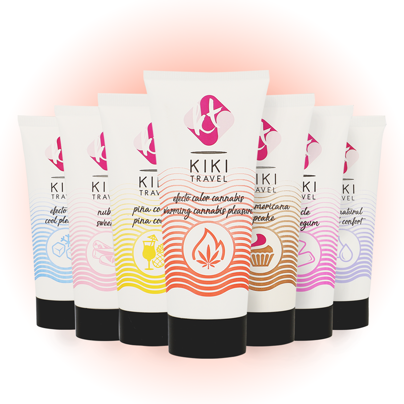 KIKÍ TRAVEL - CANNABIS LUBRIFICANTE EFFETTO CALDO 50 ML - Secretroomsexyshop