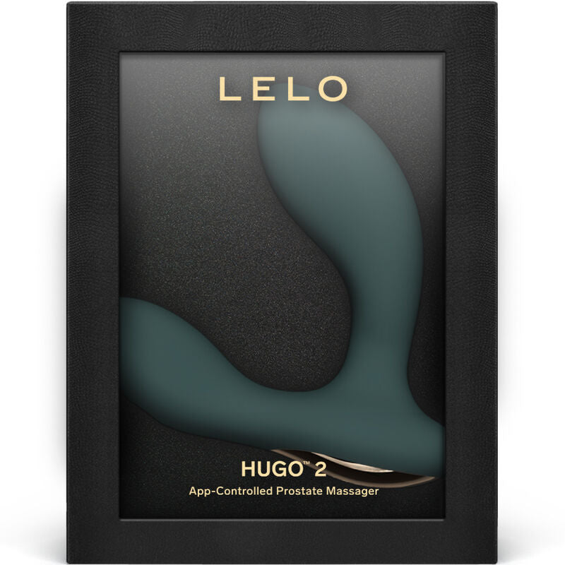 LELO - HUGO 2 BLACK PROSTATE MASSAGER - GREEN - 3