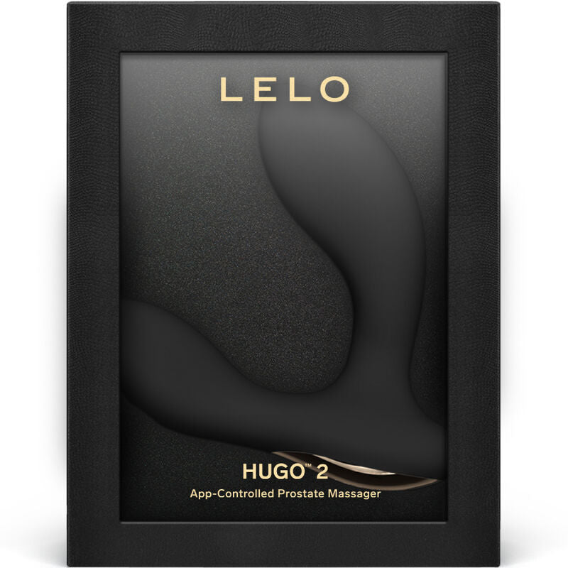 LELO - HUGO 2 BLACK PROSTATE MASSAGER - BLACK - 7