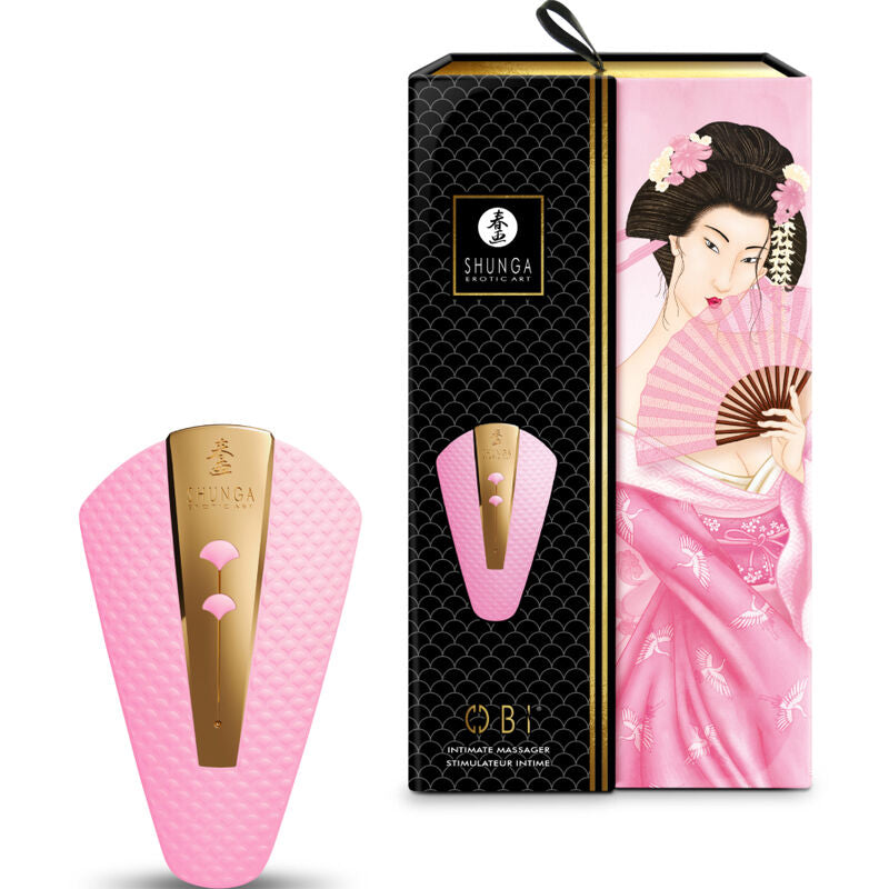 SHUNGA - OBI INTIMATE MASSAGER VIOLET - PINK - 4