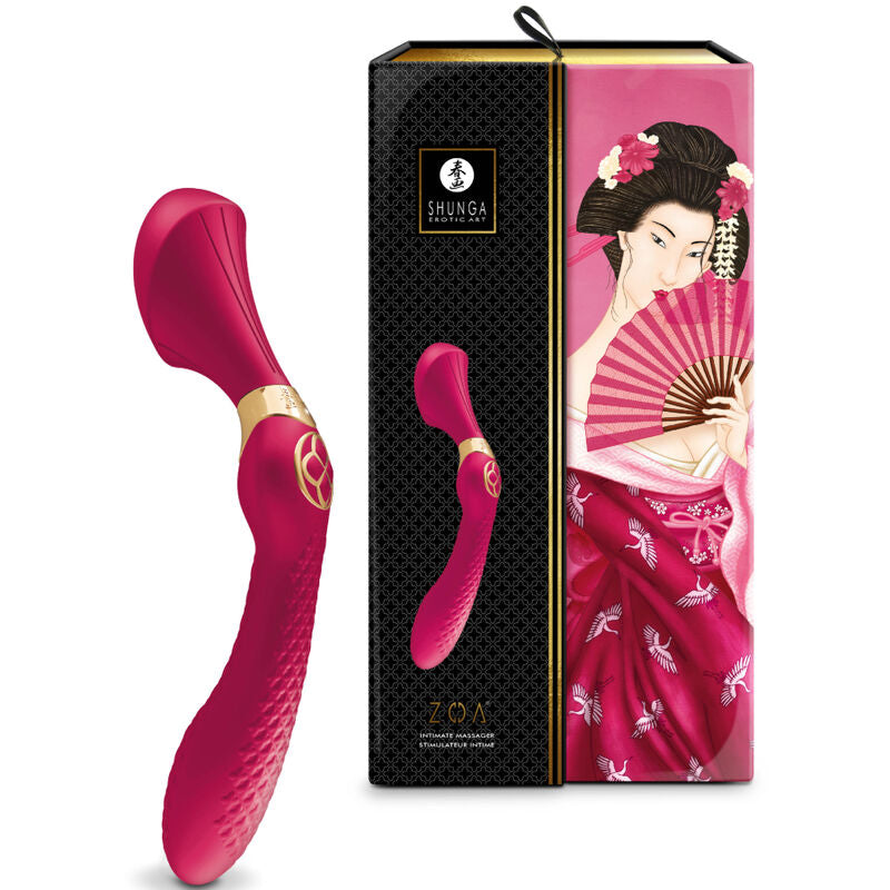SHUNGA - ZOA INTIMATE MASSAGER FUCHSIA - FUCHSIA - 26