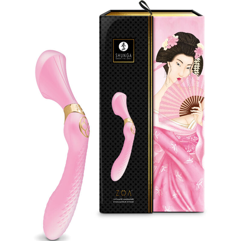 SHUNGA - ZOA INTIMATE MASSAGER FUCHSIA - PINK - 9