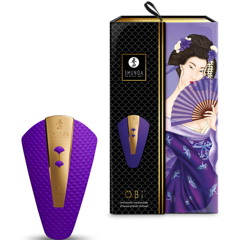 SHUNGA - OBI INTIMATE MASSAGER VIOLET - FUCHSIA - 25