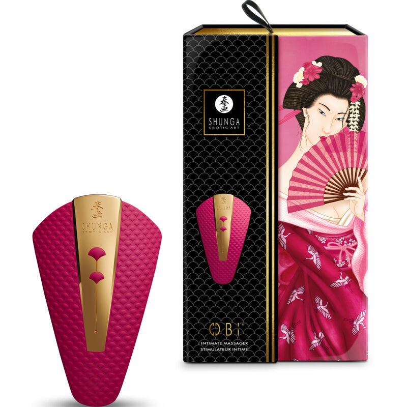 SHUNGA - OBI INTIMATE MASSAGER VIOLET - BLACK - 17