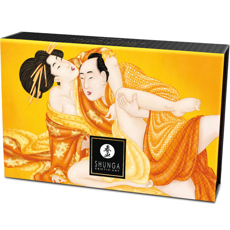 SHUNGA - KIT DE POUDRE DE MASSAGE COMESTIBLE À LA MANGUE
