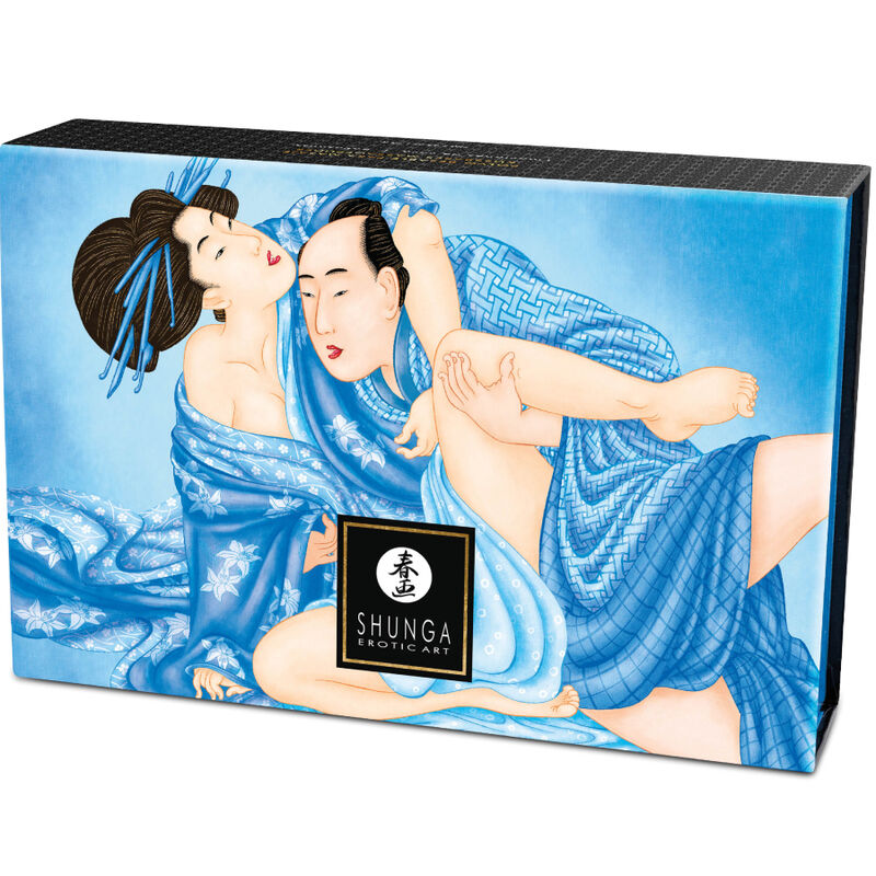 SHUNGA - KIT DE POUDRE DE MASSAGE À LA NOIX DE COCO COMESTIBLE