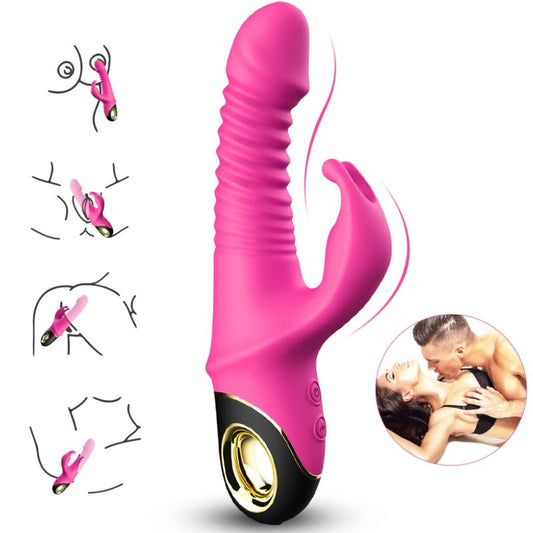 ARMONY - ZING DILDO VIBRATOR RABBIT FUCHSIA - 1