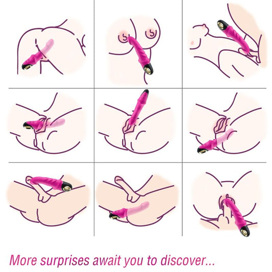 ARMONY - JOYBLADE DILDO VIBRATOR ROTATOR FUCHSIA - 1