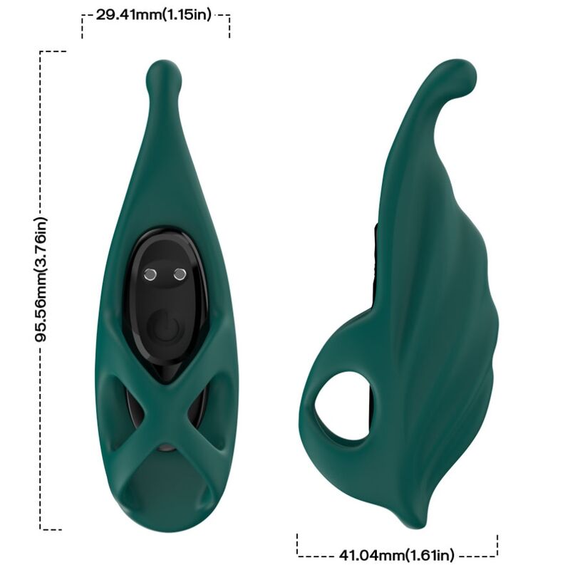 ARMONY - FINGER STIMULATOR & VIBRATOR GREEN - 3