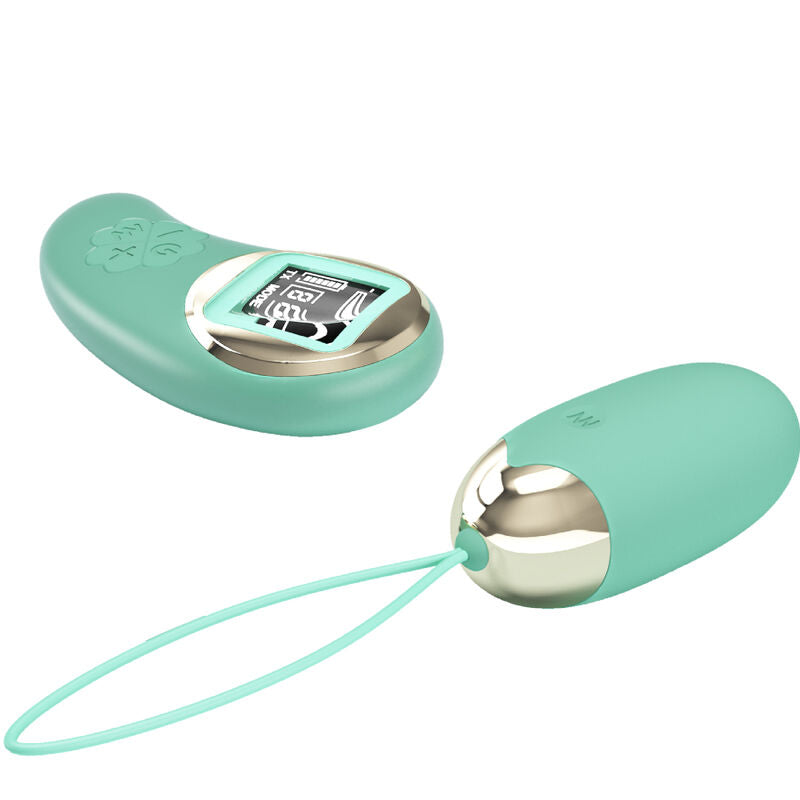 PRETTY LOVE - GREEN REMOTE CONTROL VIBRATING EGG MINE - 2