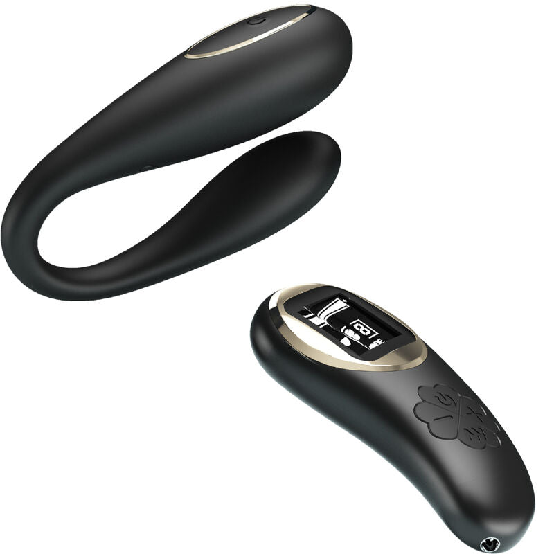 PRETTY LOVE - NATHAN DOUBLE PLEASURE VIBRATOR REMOTE CONTROL - 6