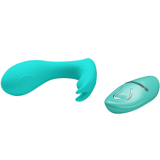 PRETTY LOVE - IDABELLE VIBRATION & PULSATION REMOTE CONTROL BLUE - 1