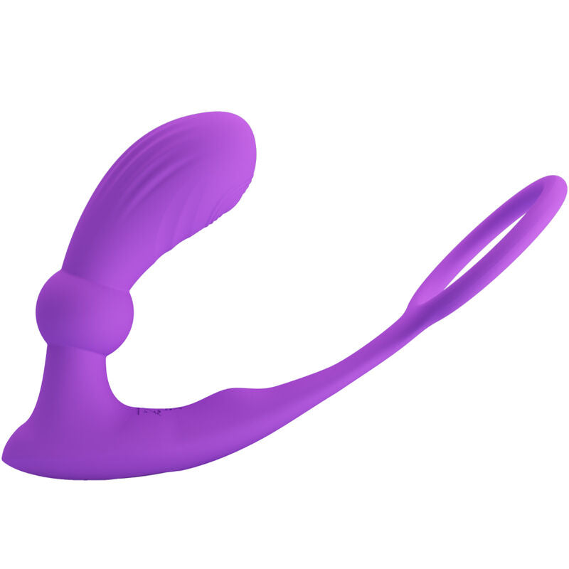 PRETTY LOVE - WARREN VIOLET ANAL RING & VIBRATOR - 6