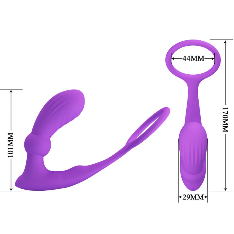 PRETTY LOVE - WARREN VIOLET ANNEAU ANAL ET VIBRATEUR