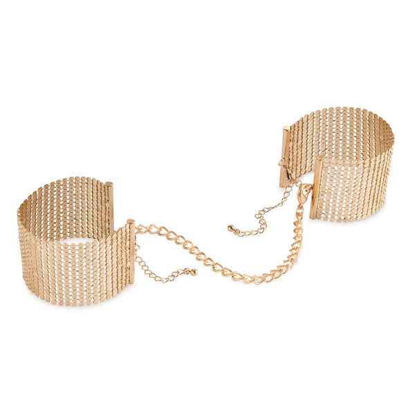 BIJOUX - DÉSIR MÉTALLIQUE MANETTE IN RETE DI METALLO DORATO - Secretroomsexyshop