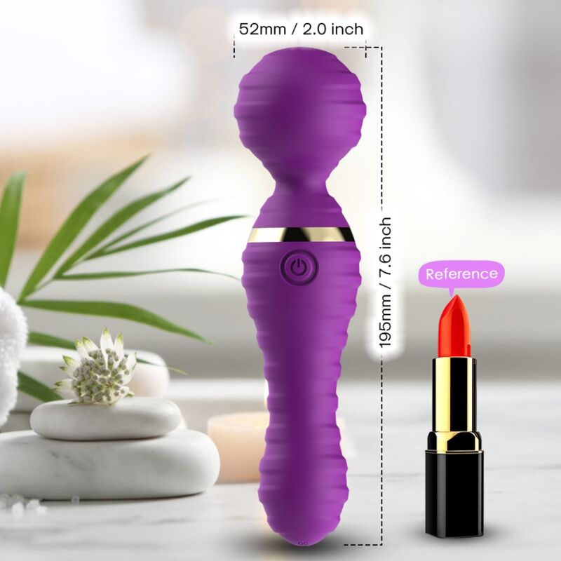 ARMONY - FREEDO MASSAGER & VIBRATOR SMALL PURPLE - 2
