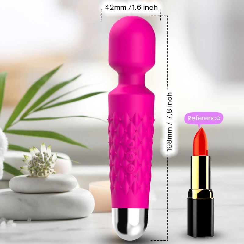 ARMONY - POSTMAN MASSAGER & VIBRATOR SUPER FLEXIBLE HEAD FUCHSIA - 4